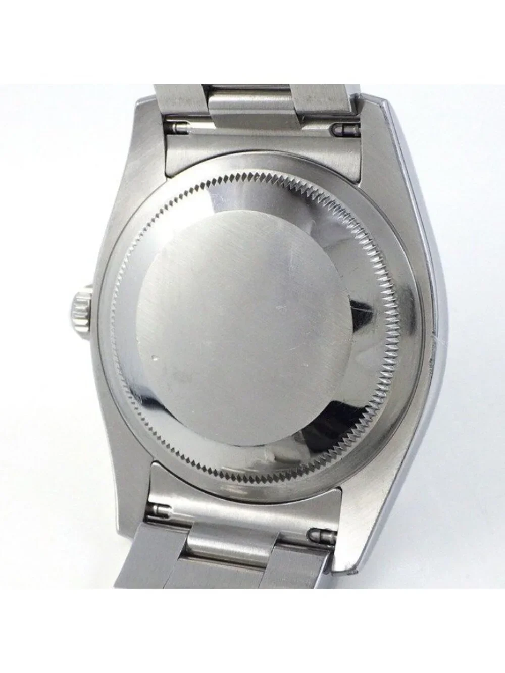 Rolex Watch Datejust M Number 2007 Black Dial Roman Index Date SS Automatic
